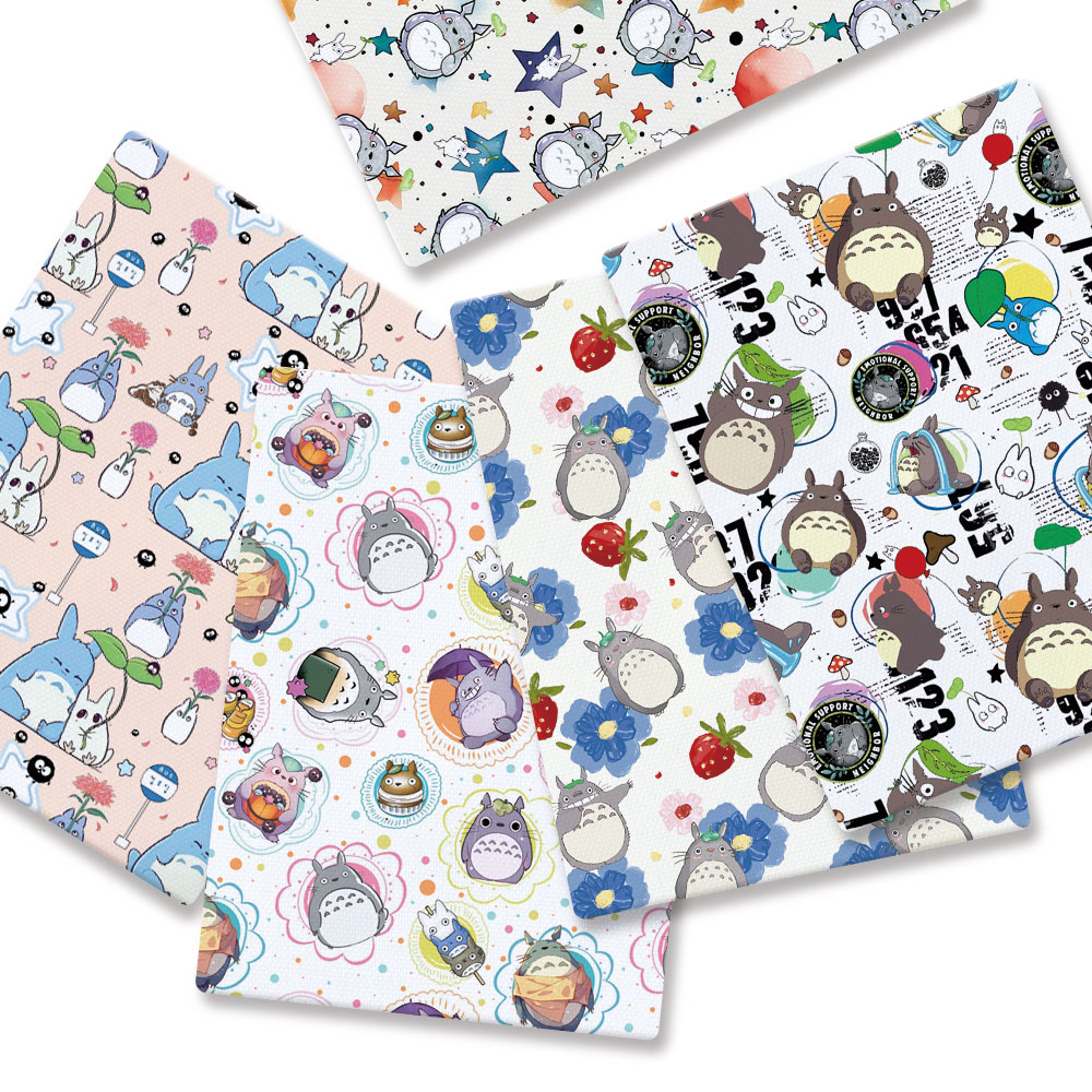 Baby Clothing In Japan - 140x50cm子供用漫画プリント生地,手作り縫製,パッチワーク,キルティング,ベビードレス,ホームシート,DIY
