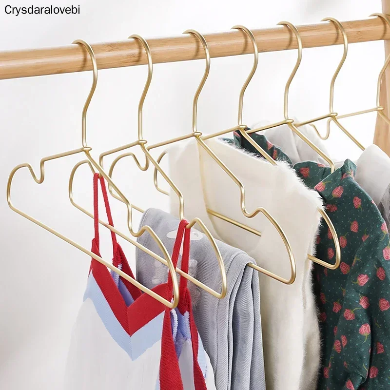 Baby Clothing Hangers - 子供服ハンガー滑り止めアルミ合金ハンガーワードローブ省スペースハンガーベビーコートスカートドレス乾燥ラック