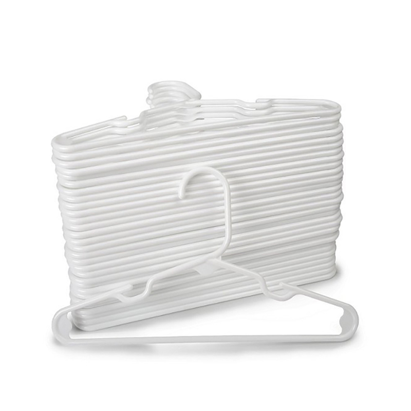 Baby Clothing Hangers - 20個セット - 子供用プラスチックハンガー、ベビーハンガー - 男の子と女の子のワードローブ、衣類、ズボン、コート用