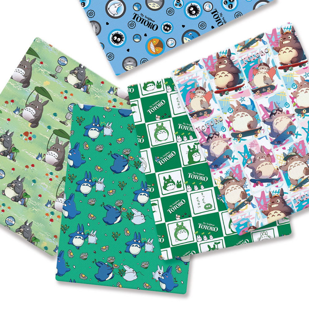 Baby Clothing In Japan - 140x50cm子供用漫画プリント生地,手作り縫製,パッチワーク,キルティング,ベビードレス,ホームシート,DIY
