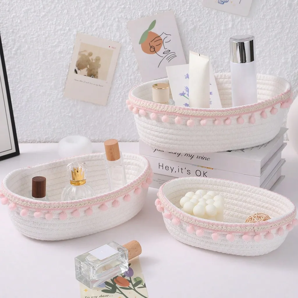 Baby Clothing Basket - スキンケア-化粧品収納バスケット,バスルーム,家庭,リビングルーム,デスク,3サイズ