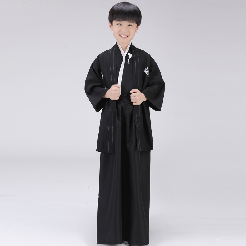 Baby Clothing In Japan - 子供のための日本の伝統的な日本の着物,男の子のための服,日本のダンスコスチューム,カフタスタイル