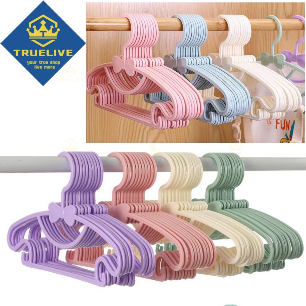 30/20/10/5/1PC ベビー服ラックプラスチックタオ - Baby Clothing Hangers のレビューと価格