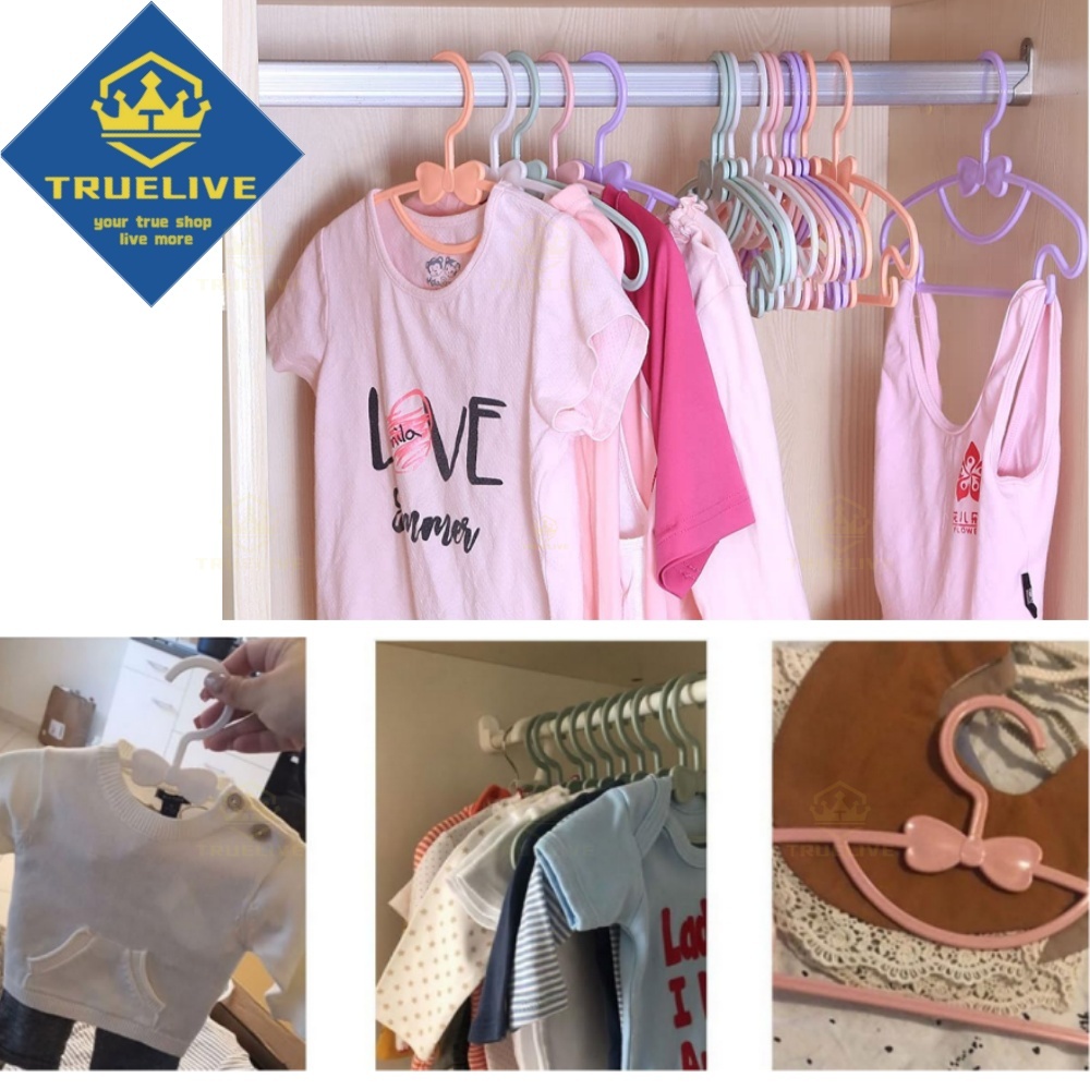 30/20/10/5/1PC ベビー服ラックプラスチックタオ - Baby Clothing Hangers のレビューと価格