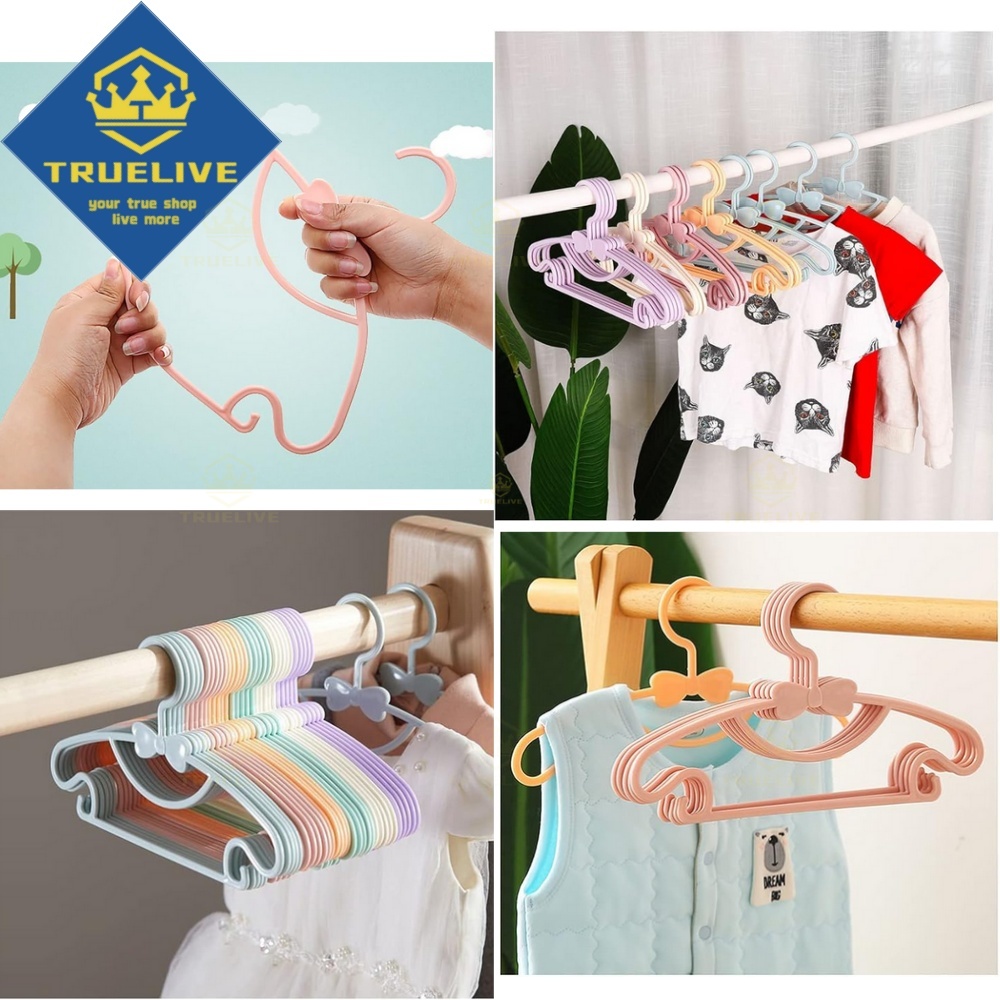30/20/10/5/1PC ベビー服ラックプラスチックタオ - Baby Clothing Hangers のレビューと価格