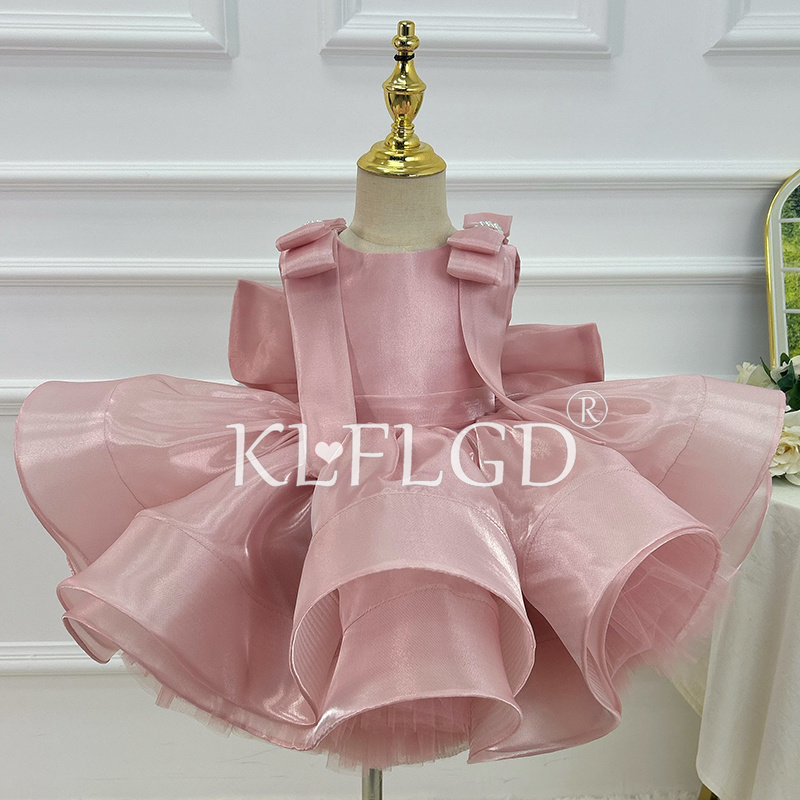 KLFLGD 幼児女の赤ちゃんページェントドレスビッグボウハ - Baby Clothing Dresser のレビューと価格