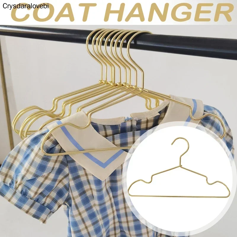 子供服ハンガー滑り止めアルミ合金ハンガーワードローブ省スペー - Baby Clothing Hangers のレビューと価格