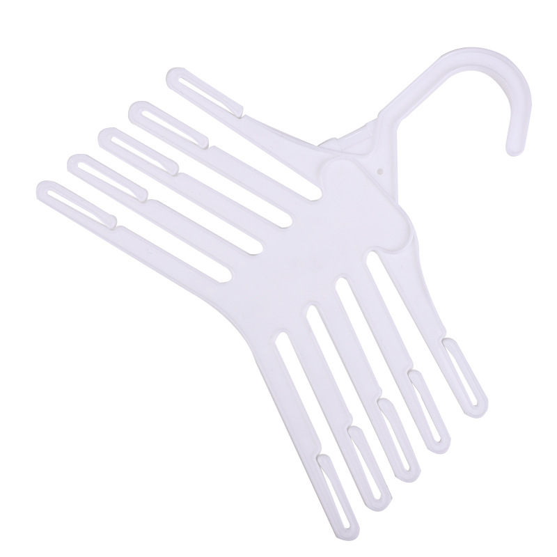 白いプラスチック製滑り止めズボンハンガー20個セット、子供服 - Baby Clothing Hangers のレビューと価格