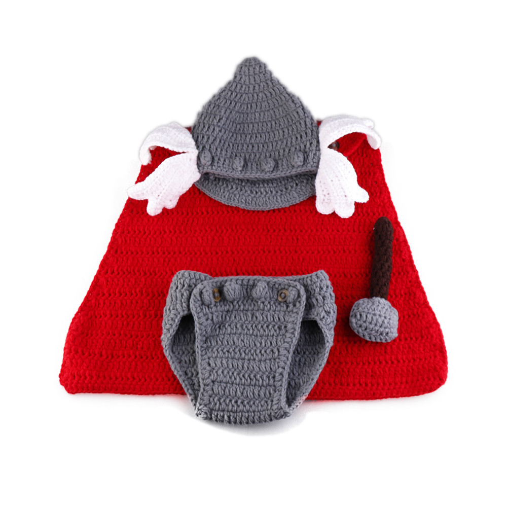 幼児男の子スーパーヒーロースタイルかぎ針編みニット服新生児写 - Baby Clothing Crochet のレビューと価格
