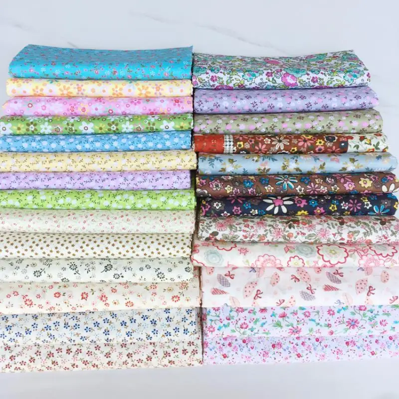 純綿の田舎風花柄プリント生地、ベビー服、ドレス、手作り縫製、 - Baby Clothing Quilt のレビューと価格