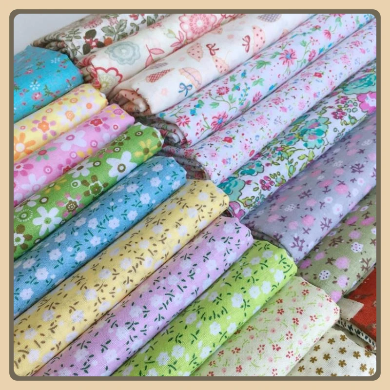 純綿の田舎風花柄プリント生地、ベビー服、ドレス、手作り縫製、 - Baby Clothing Quilt のレビューと価格