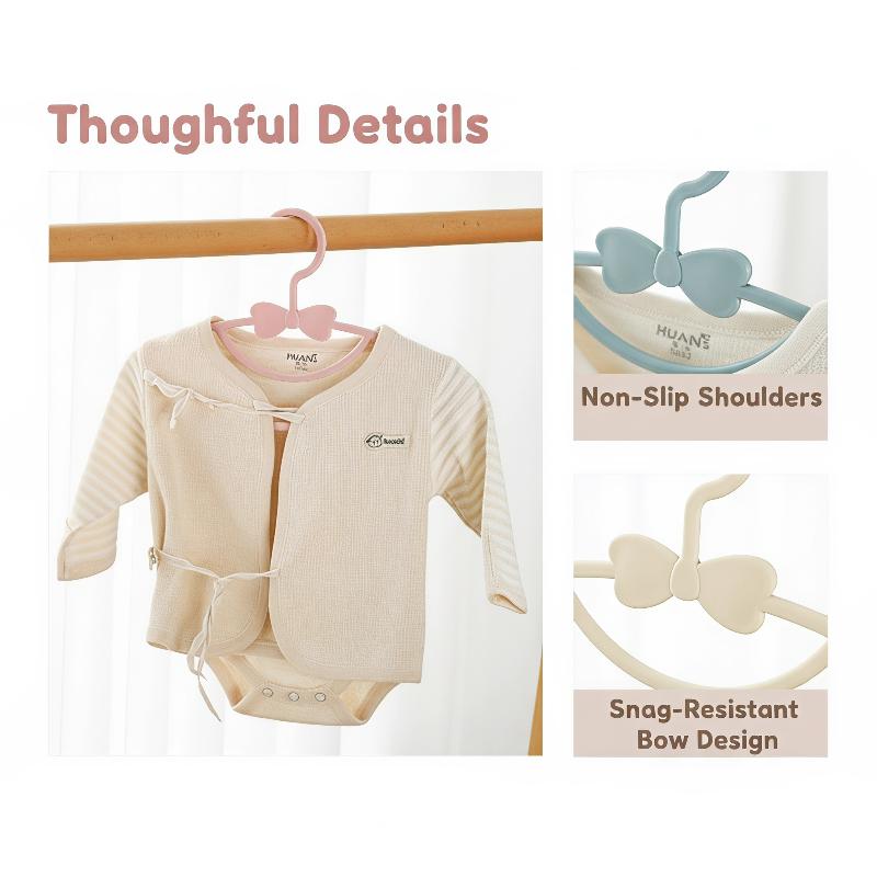 12 個ベビーキッズ洋服ハンガーセット耐久性のある滑り止め衣 - Baby Clothing Hangers のレビューと価格