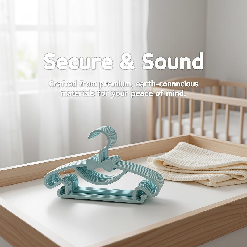 12 個ベビーキッズ洋服ハンガーセット耐久性のある滑り止め衣 - Baby Clothing Hangers のレビューと価格