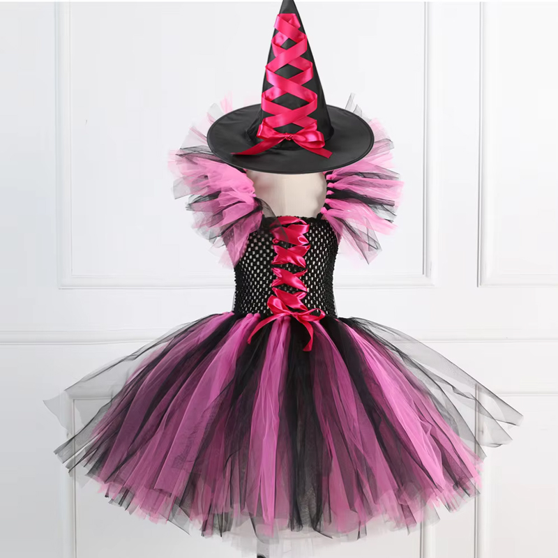 女の子用ハロウィン魔女コスチューム、チュールチュチュドレスと - Baby Tutu Skirt のレビューと価格