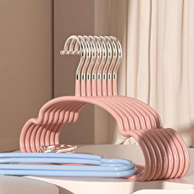 10 個新しいベビー服ラックポータブルシンプルなタオルディス - Baby Clothing Hangers のレビューと価格