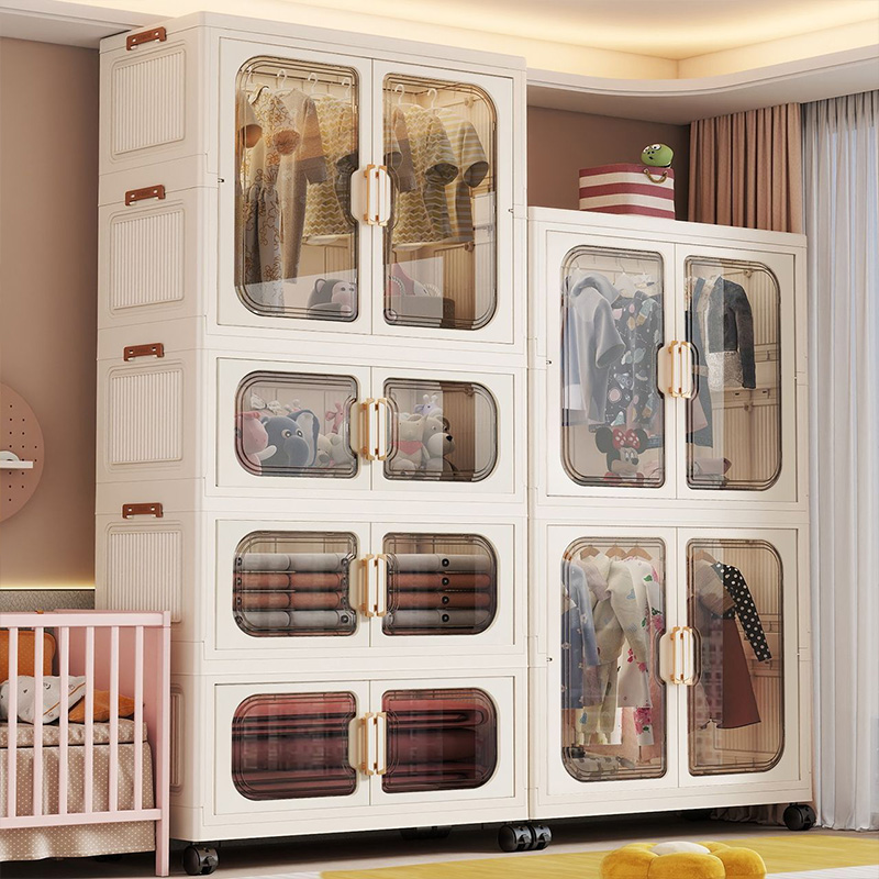 設置不要の折りたたみ式ベビーワードローブ – リビングルーム - Baby Clothing Dresser のレビューと価格