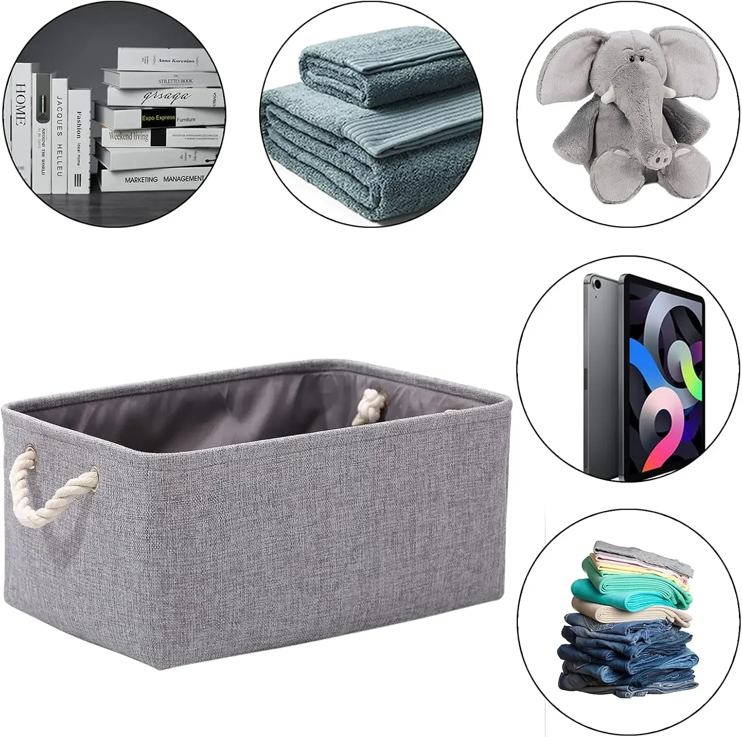 雑貨収納バスケット キャビネット収納ボックス ランドリーバス - Baby Clothing Basket のレビューと価格