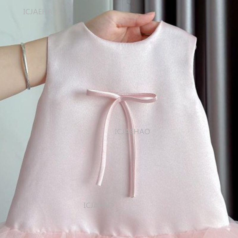 パーティードレス ピンク ベビーガールズ ベスト メッシュス - Baby Clothing Dresser のレビューと価格