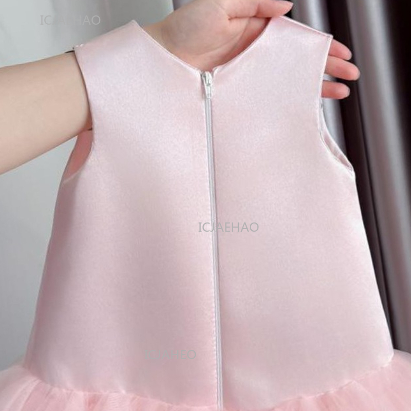 パーティードレス ピンク ベビーガールズ ベスト メッシュス - Baby Clothing Dresser のレビューと価格