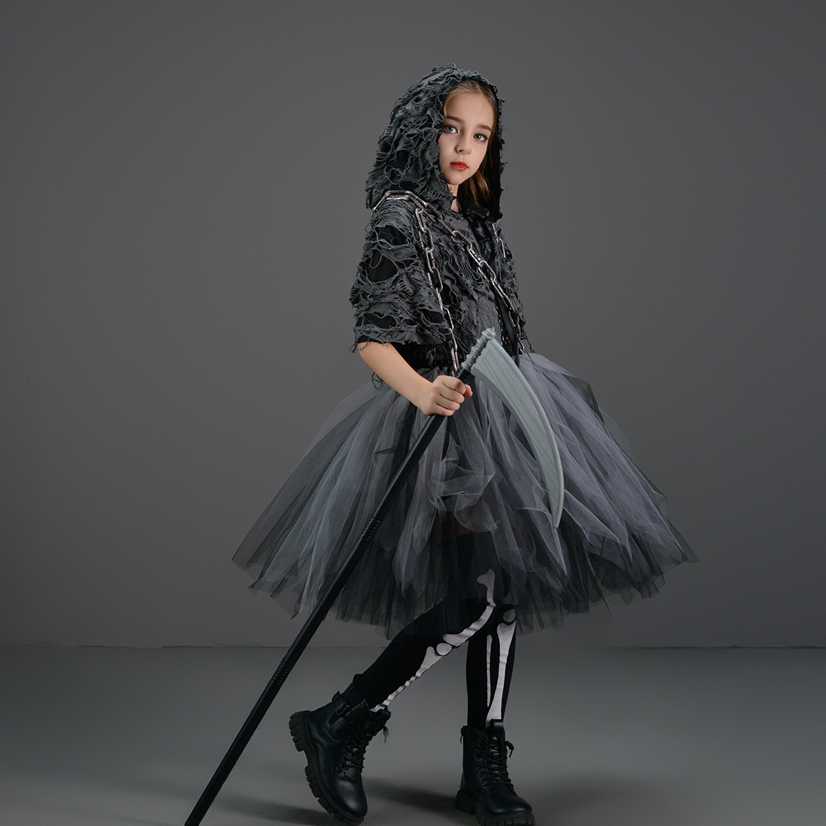 ハロウィン デス ドレスアップ コスチューム パーカー付き  - Baby Tutu Skirt のレビューと価格