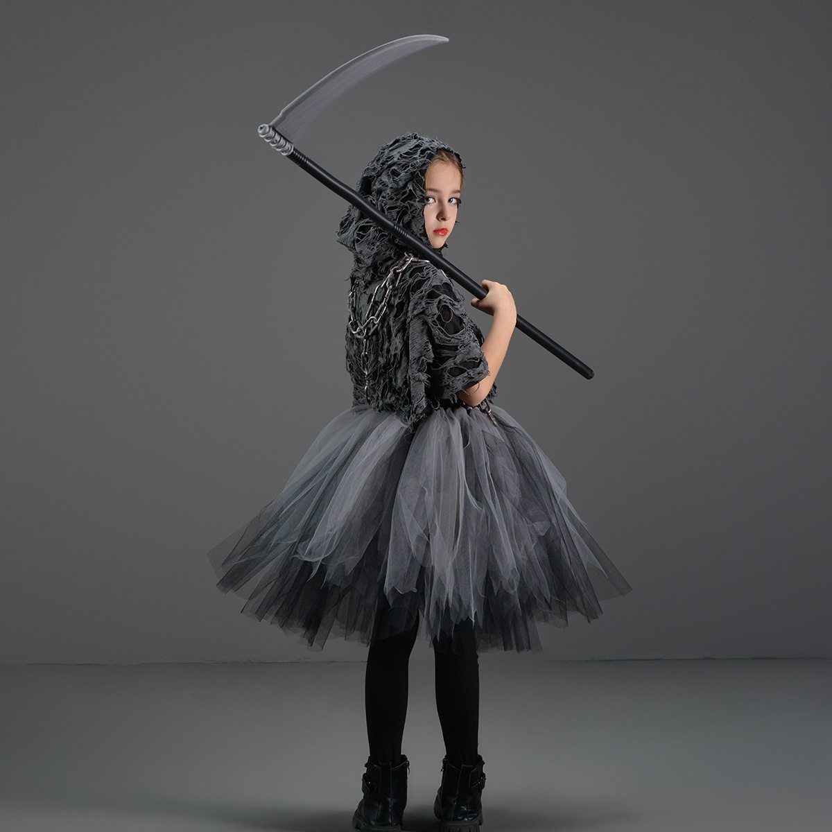 ハロウィン デス ドレスアップ コスチューム パーカー付き  - Baby Tutu Skirt のレビューと価格