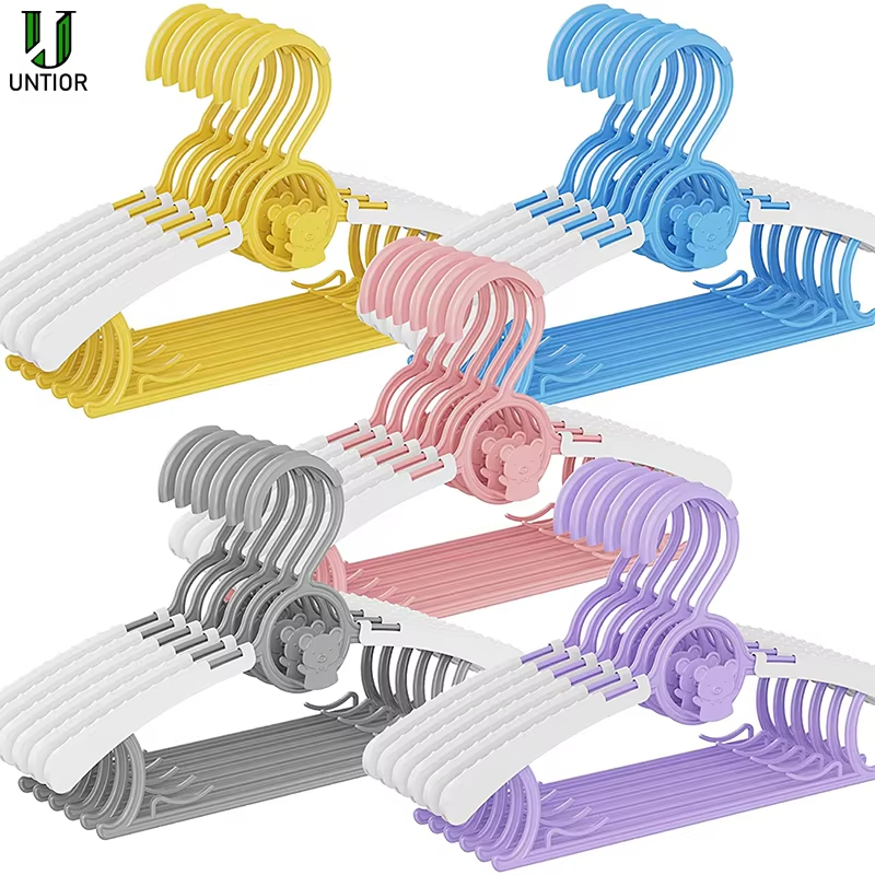 10 パック滑り止めベビー服ハンガー調節可能な収納子供服収納 - Baby Clothing Hangers のレビューと価格