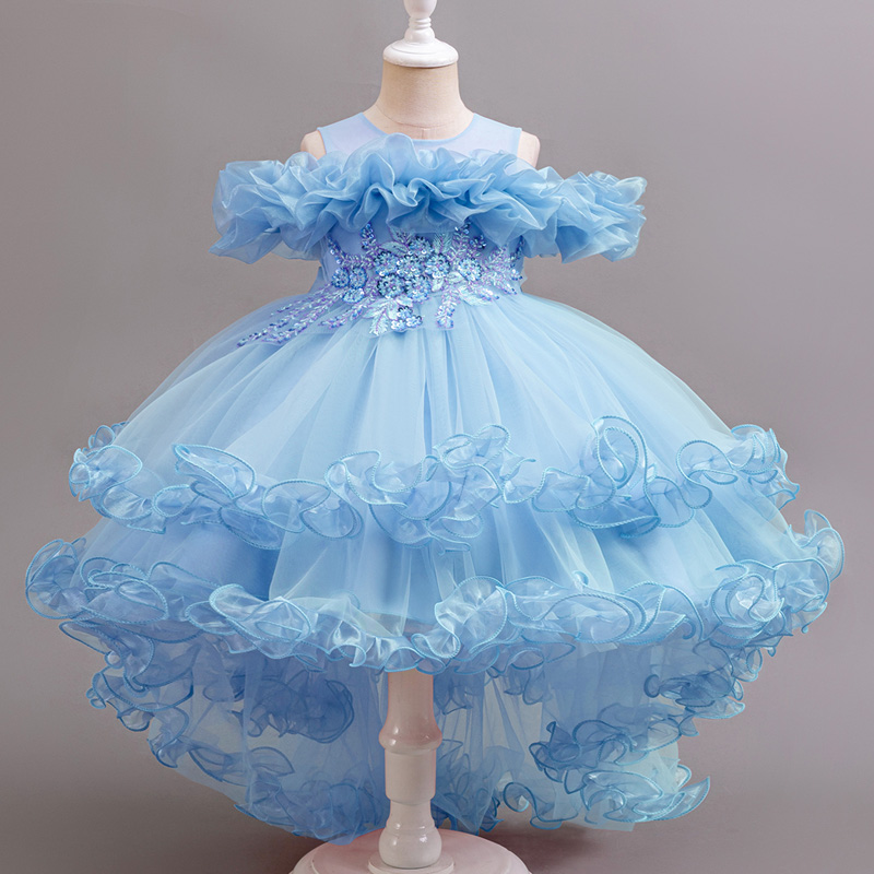 ガールフラワープリンセススパンコールベビーウェディングクリス - Baby Clothing Dresser のレビューと価格