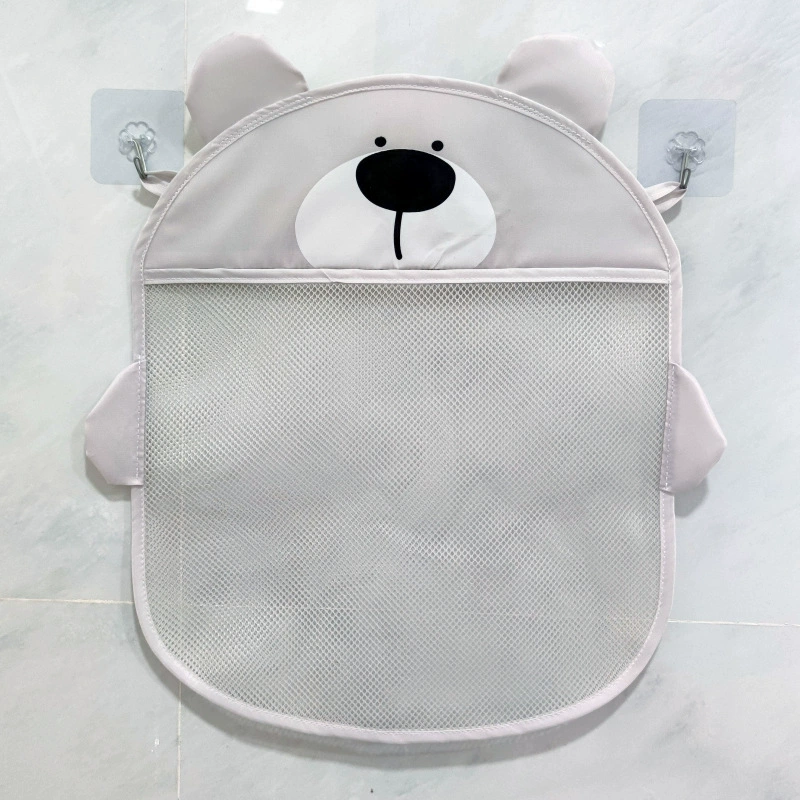 かわいい漫画の動物のポリエステルメッシュ収納バッグ - タイ - Baby Clothing Basket のレビューと価格