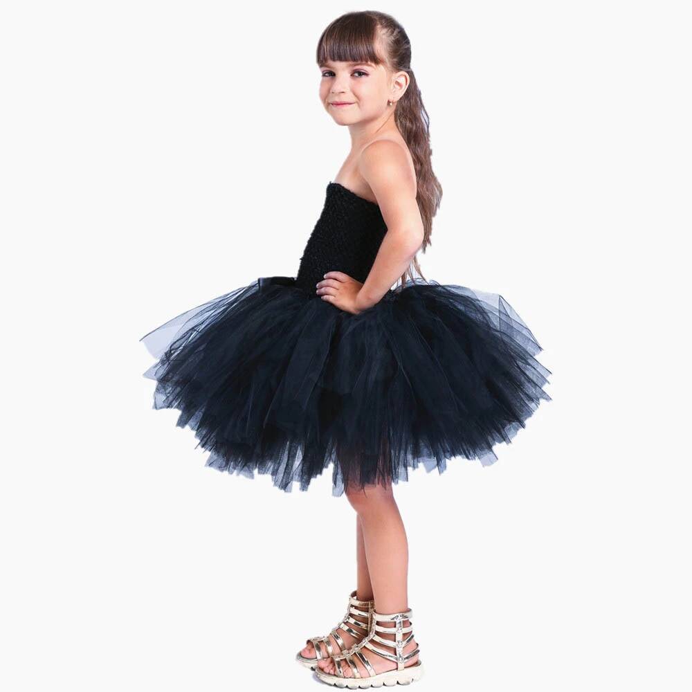 かわいい黒猫チュチュドレス女の赤ちゃんの誕生日ドレス幼児子供 - Baby Tutu Skirt のレビューと価格