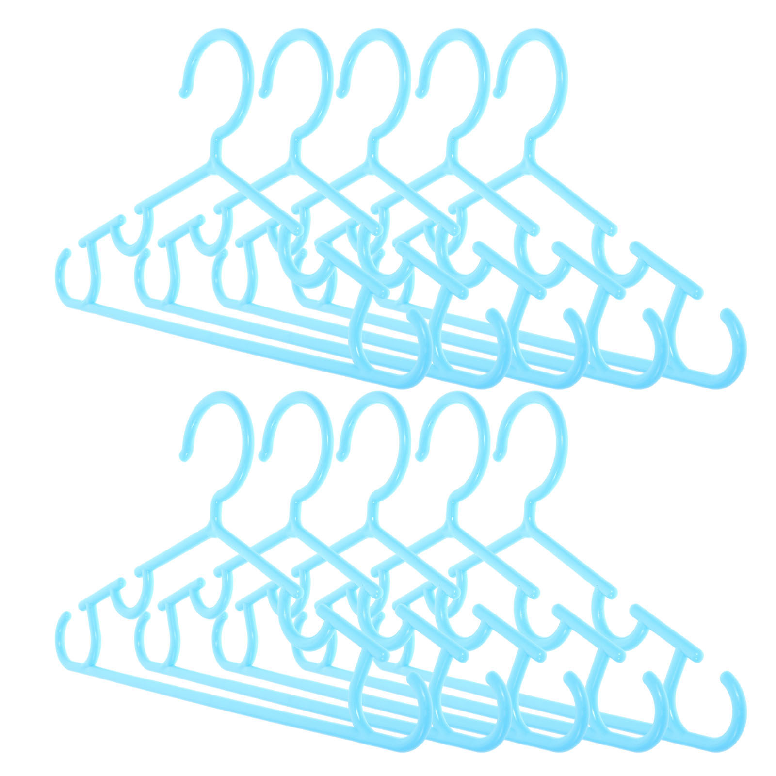10個入りプラスチック製滑り止めベビーハンガー、頑丈な子供用 - Baby Clothing Hangers のレビューと価格