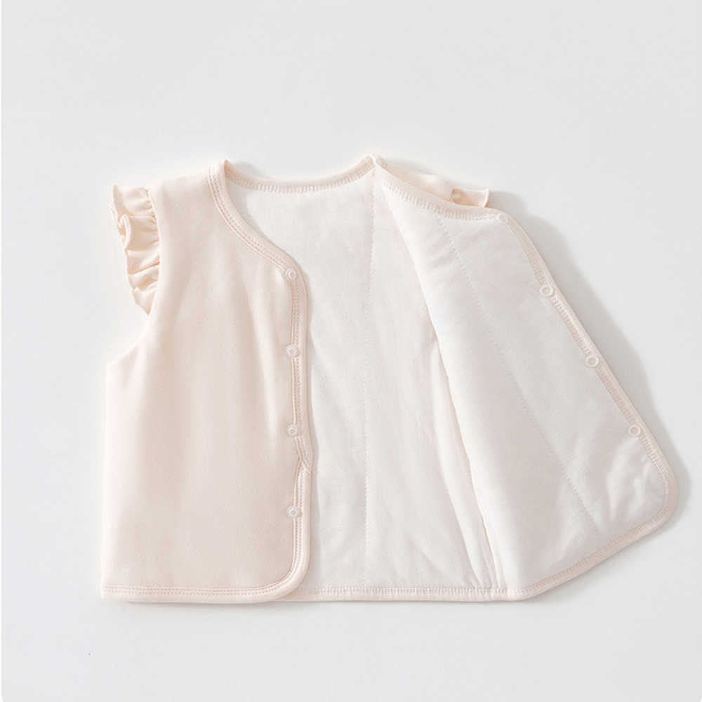 女の赤ちゃんベストキルティング暖かい秋冬幼児服フリル花刺繍プ - Baby Clothing Quilt のレビューと価格
